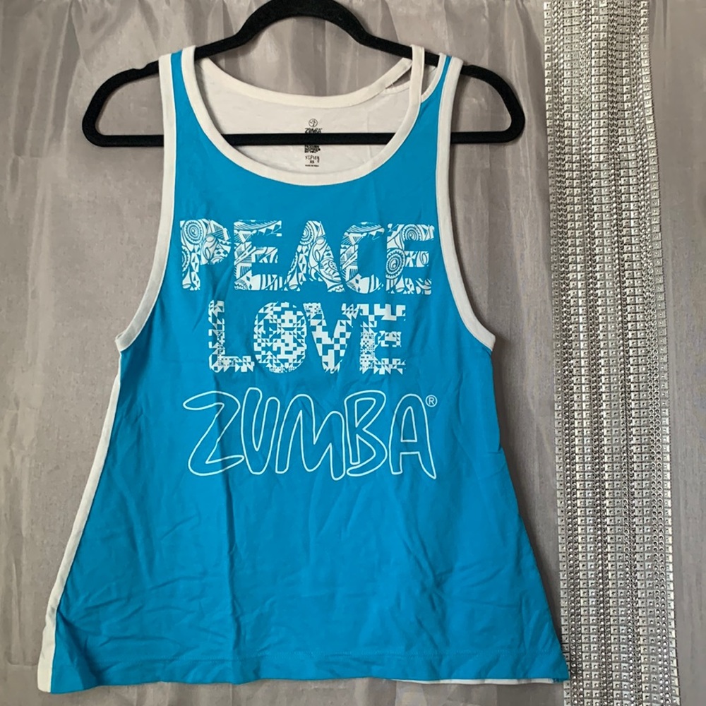 Peace love Zumba loose top